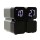 HMDX Quad Alarm Clock Radio SD Card Hidden Camera
